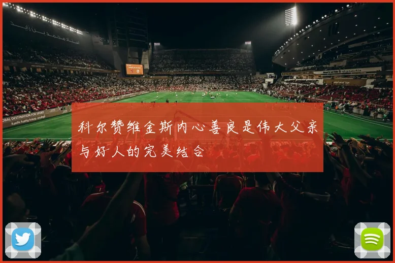 科尔赞维金斯内心善良是伟大父亲与好人的完美结合